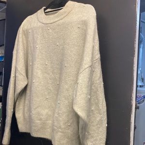 H&M Beaded Sweater